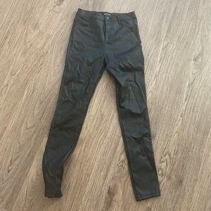 Black stretch skinny pants size small